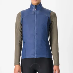 Gilet donna Castelli Unlimited Puffy - Blu