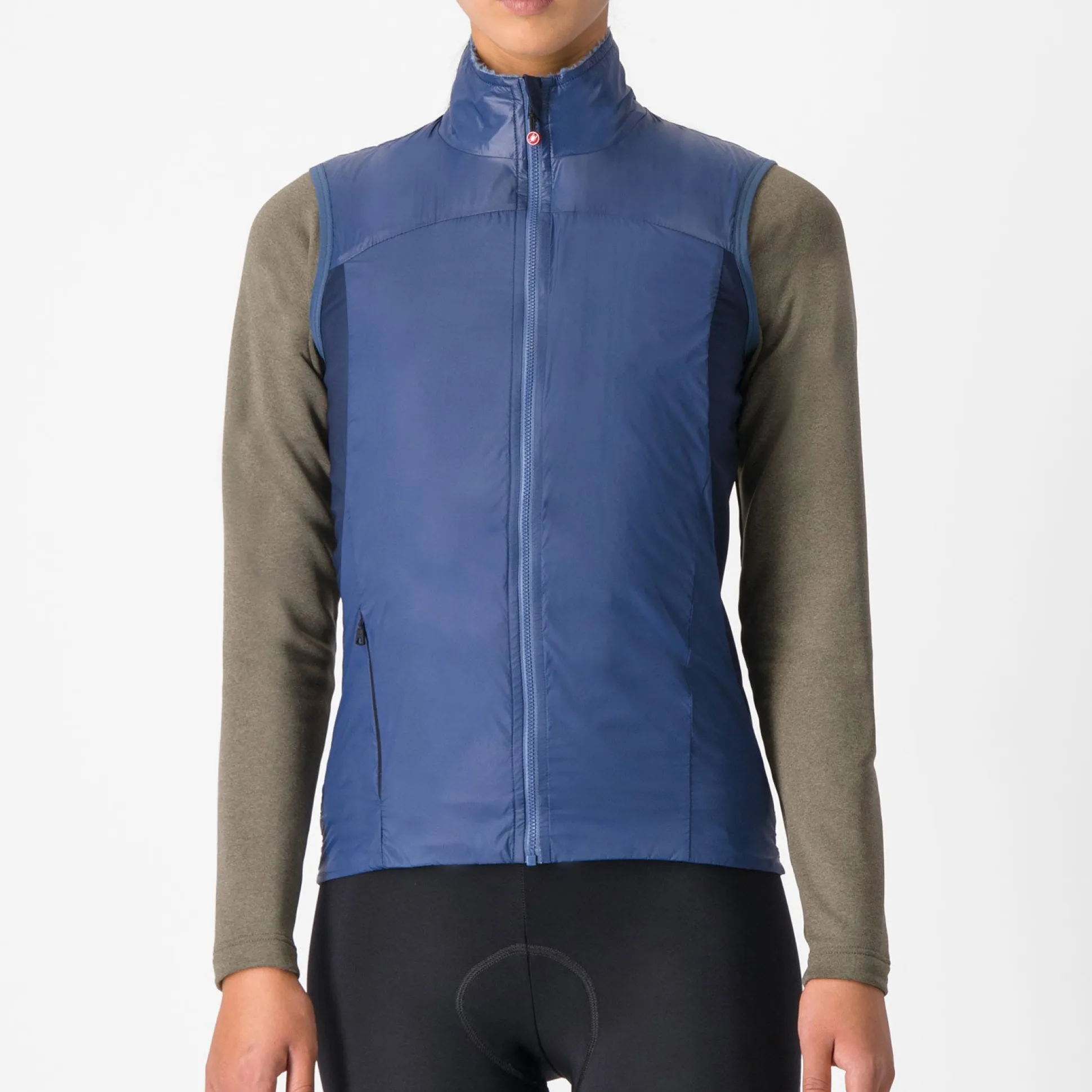 Gilet donna Castelli Unlimited Puffy - Blu