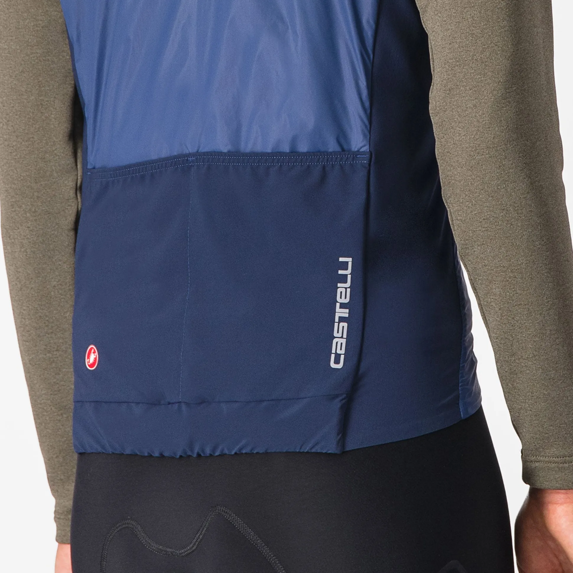 Gilet donna Castelli Unlimited Puffy - Blu