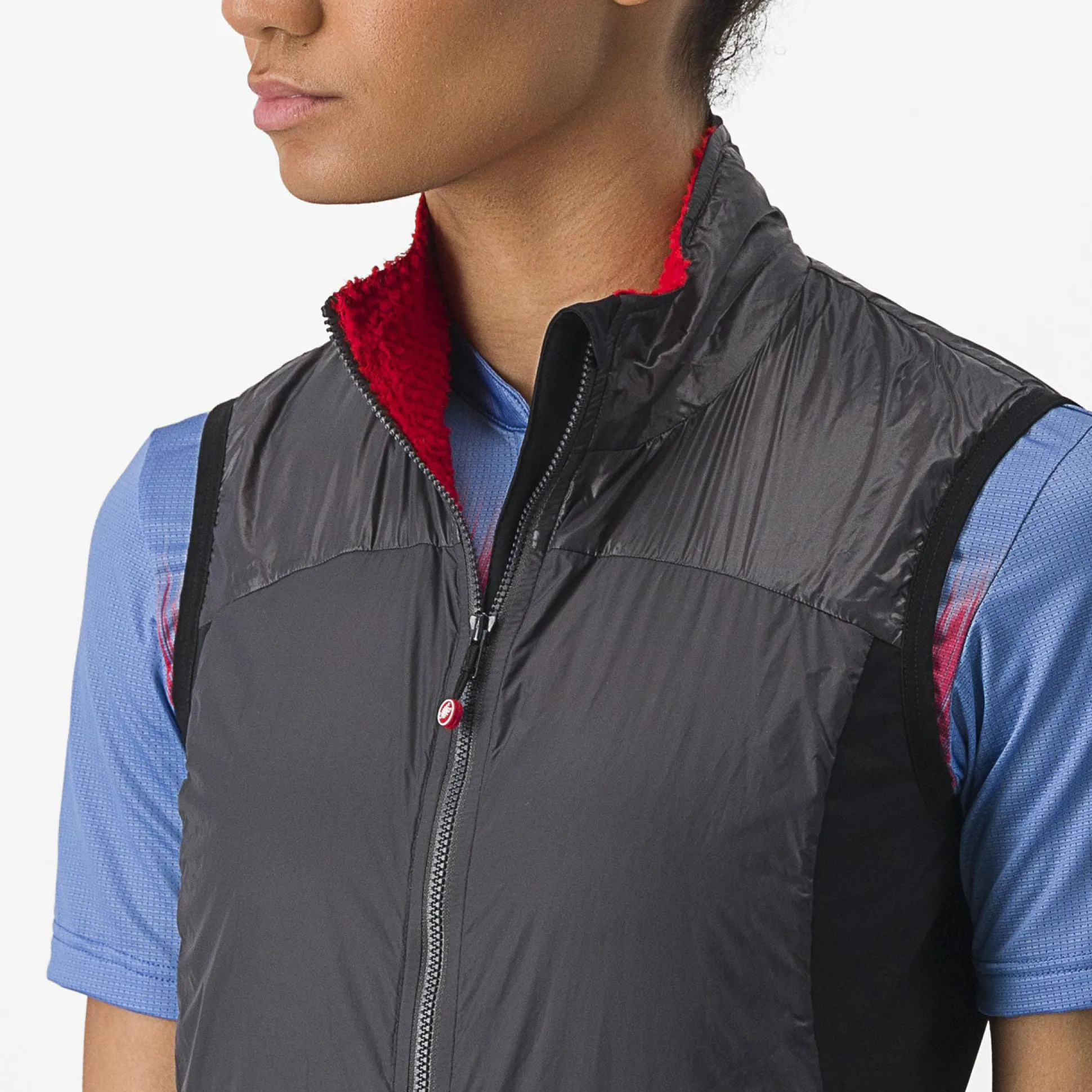 Gilet donna Castelli Unlimited Puffy - Grigio scuro