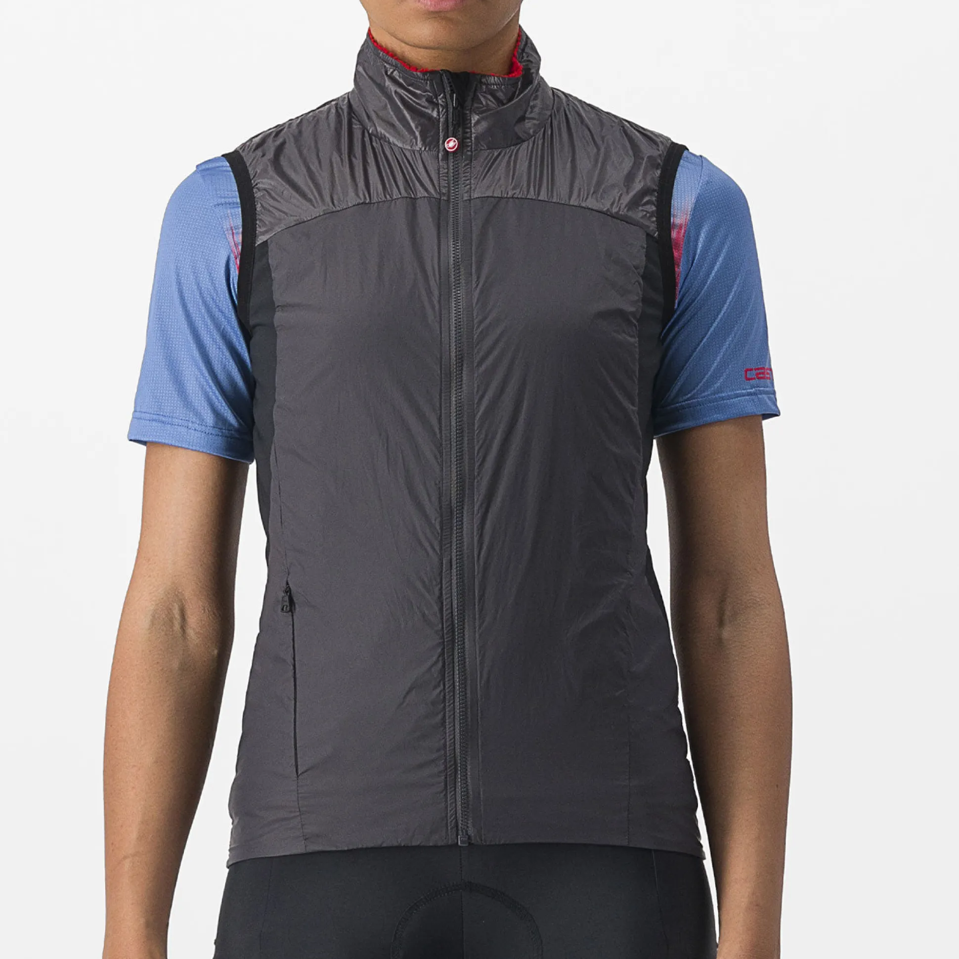 Gilet donna Castelli Unlimited Puffy - Grigio scuro