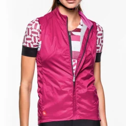 Gilet donna Dotout Vento - Fucsia