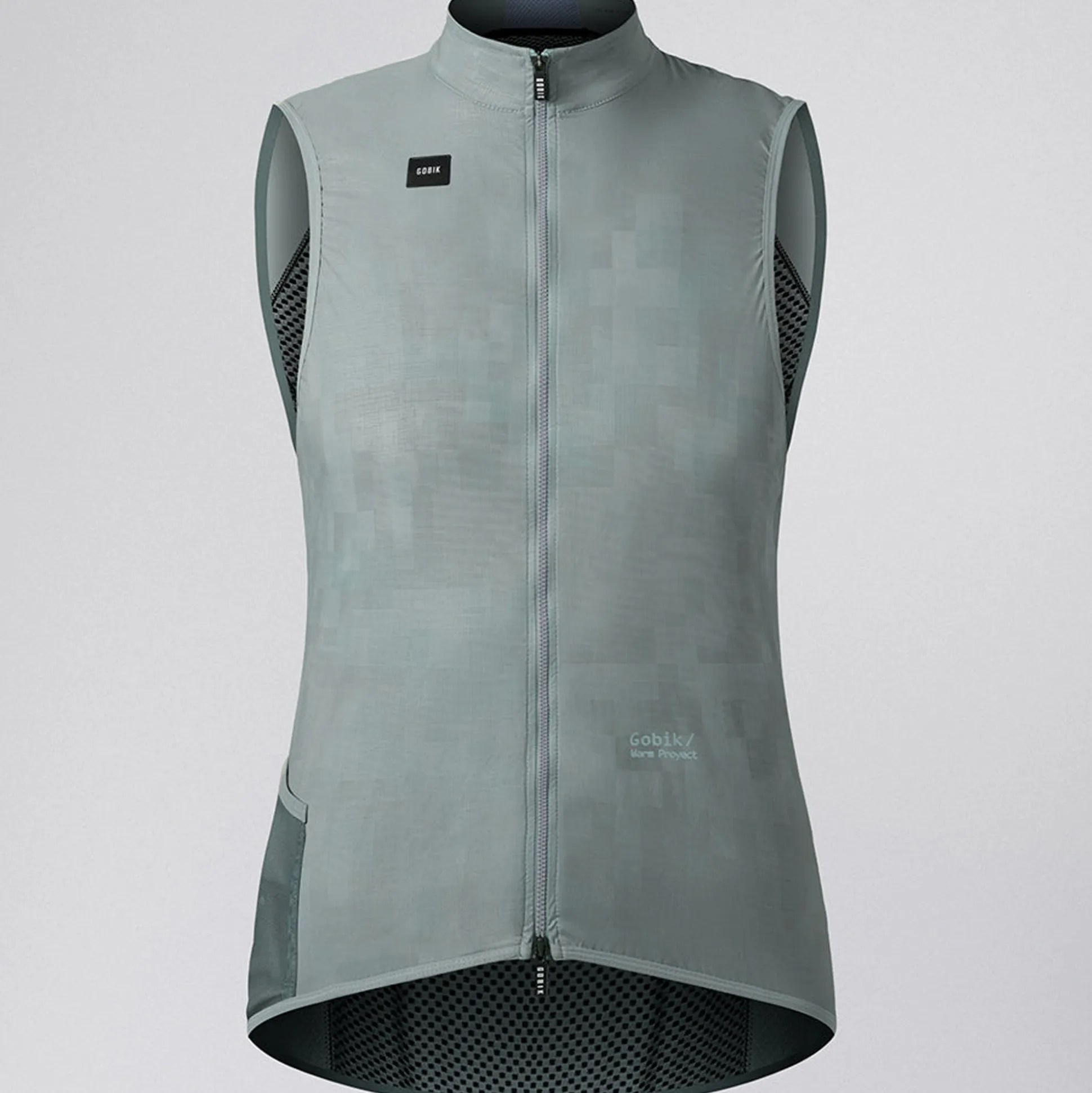Gilet donna Gobik Plus 2.0 Cedar check - Verde