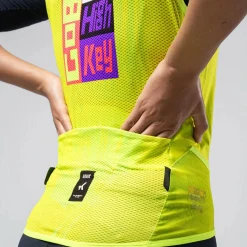 Gilet donna Gobik Plus 2.0 Liquid Lime - Giallo