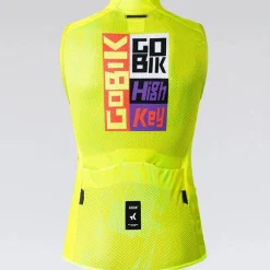 Gilet donna Gobik Plus 2.0 Liquid Lime - Giallo