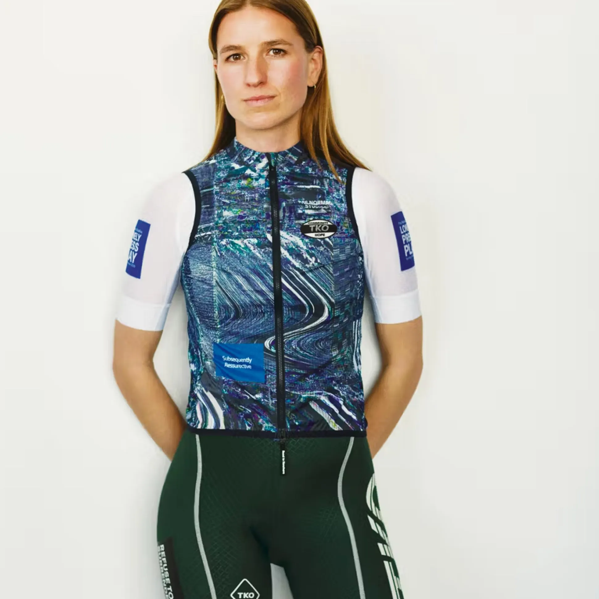 Gilet Donna Pas Normal Studios T.K.O. Mechanism Stow Away - Blu
