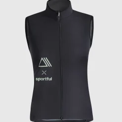 Gilet donna Polartec x Sportful Airvest - Nero