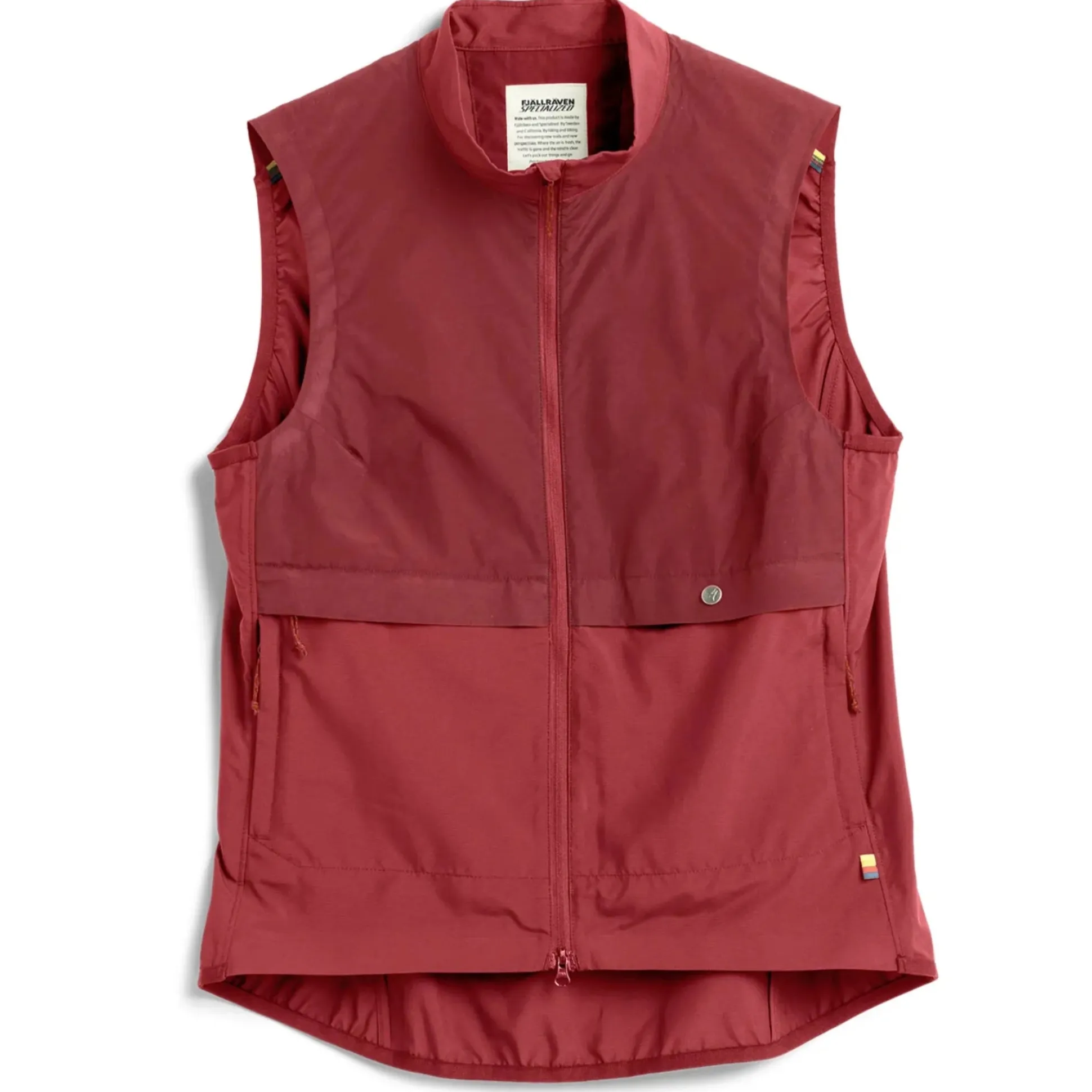 Gilet donna Specialized/Fjällräven Adventure - Rosso
