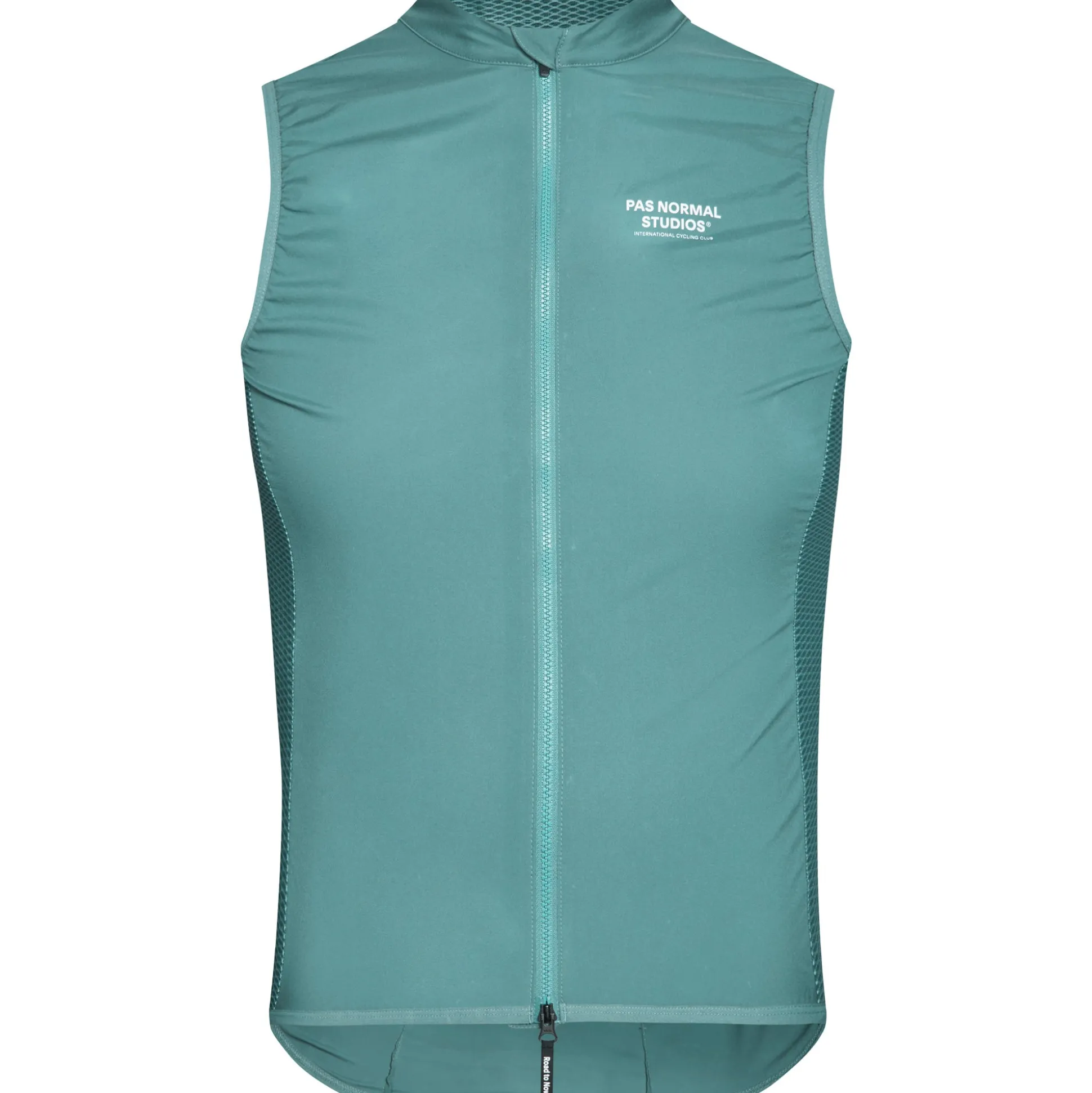 Gilet Pas Normal Studios Mechanism Stow Away - Verde grigio