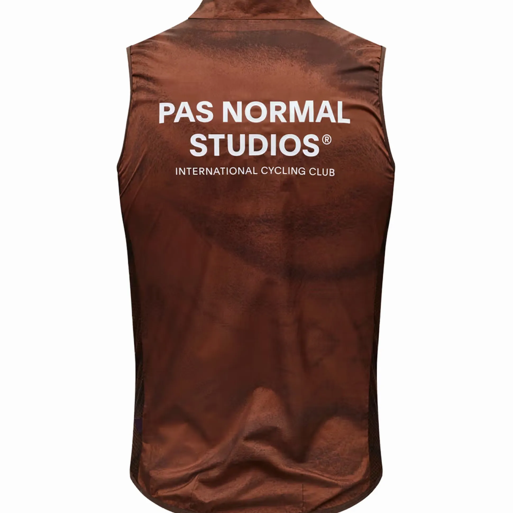 Gilet Pas Normal Studios Mechanism Stow Away - Marrone chiaro