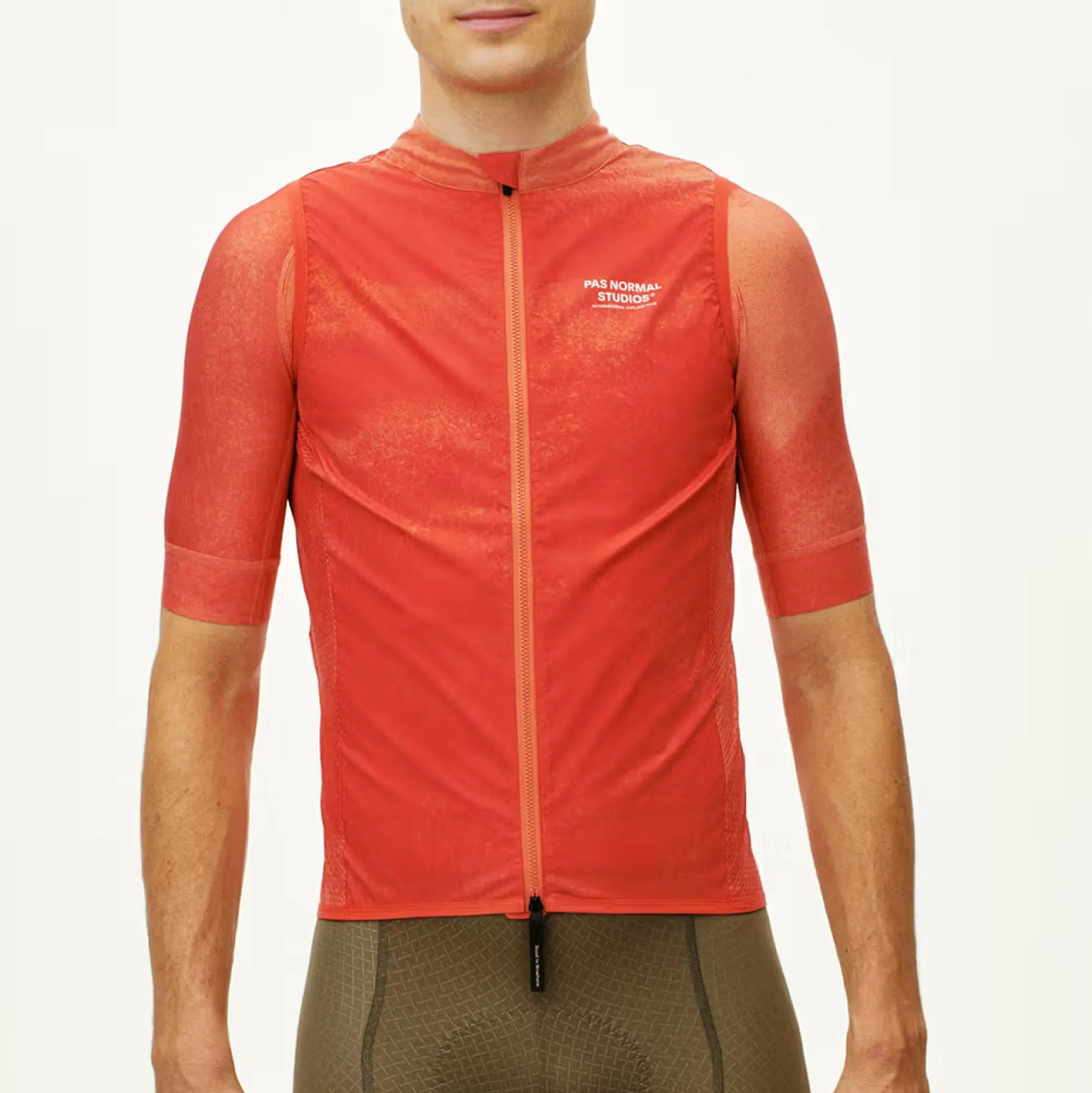 Gilet Pas Normal Studios Mechanism Stow Away - Arancio