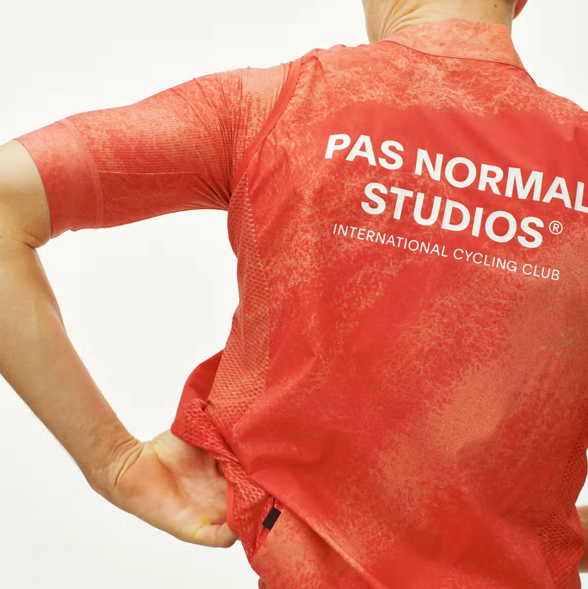 Gilet Pas Normal Studios Mechanism Stow Away - Arancio