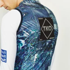 Gilet Pas Normal Studios T.K.O. Mechanism Stow Away - Blu