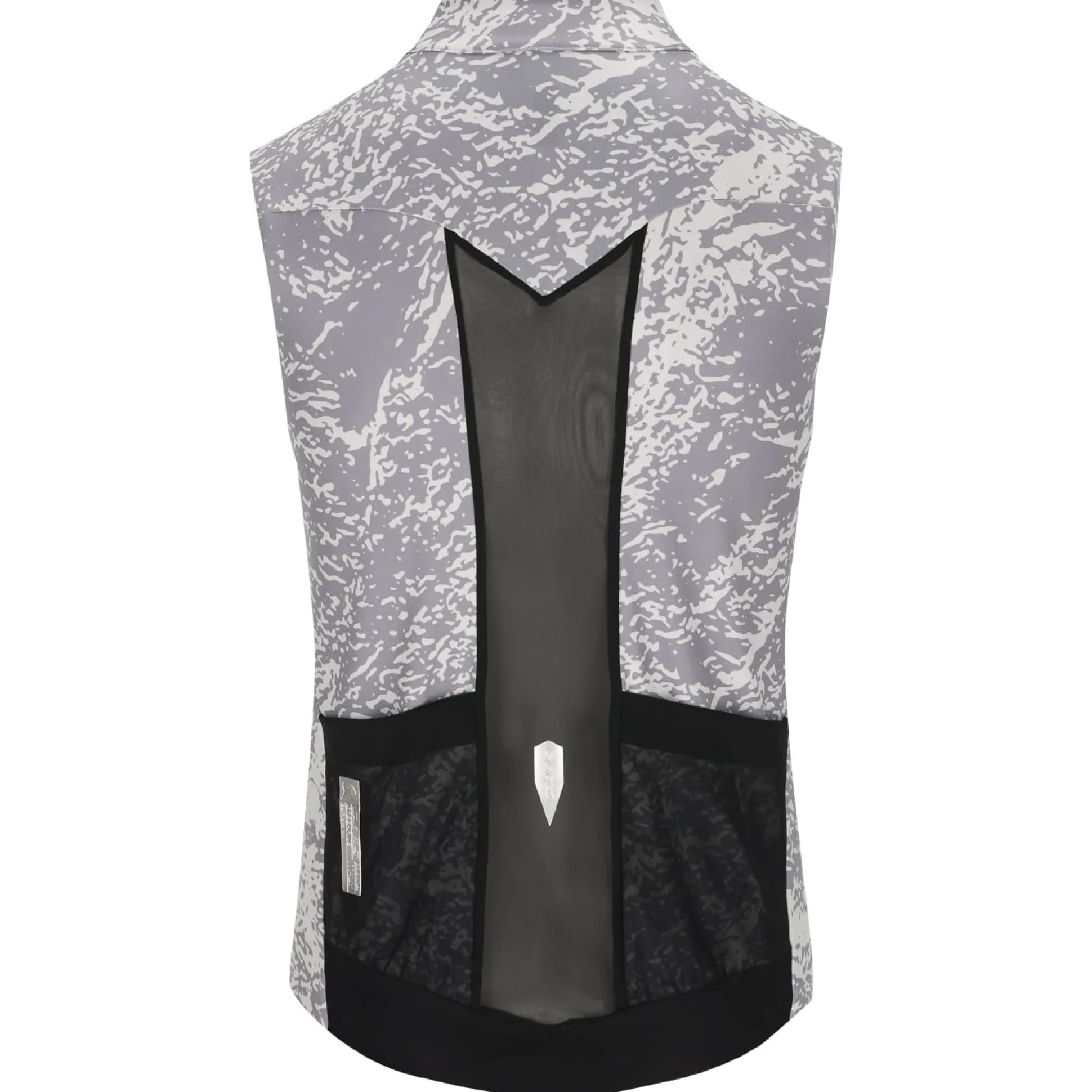 Gilet Q36.5 Gregarius Hybrid Alpi Camo - Blu