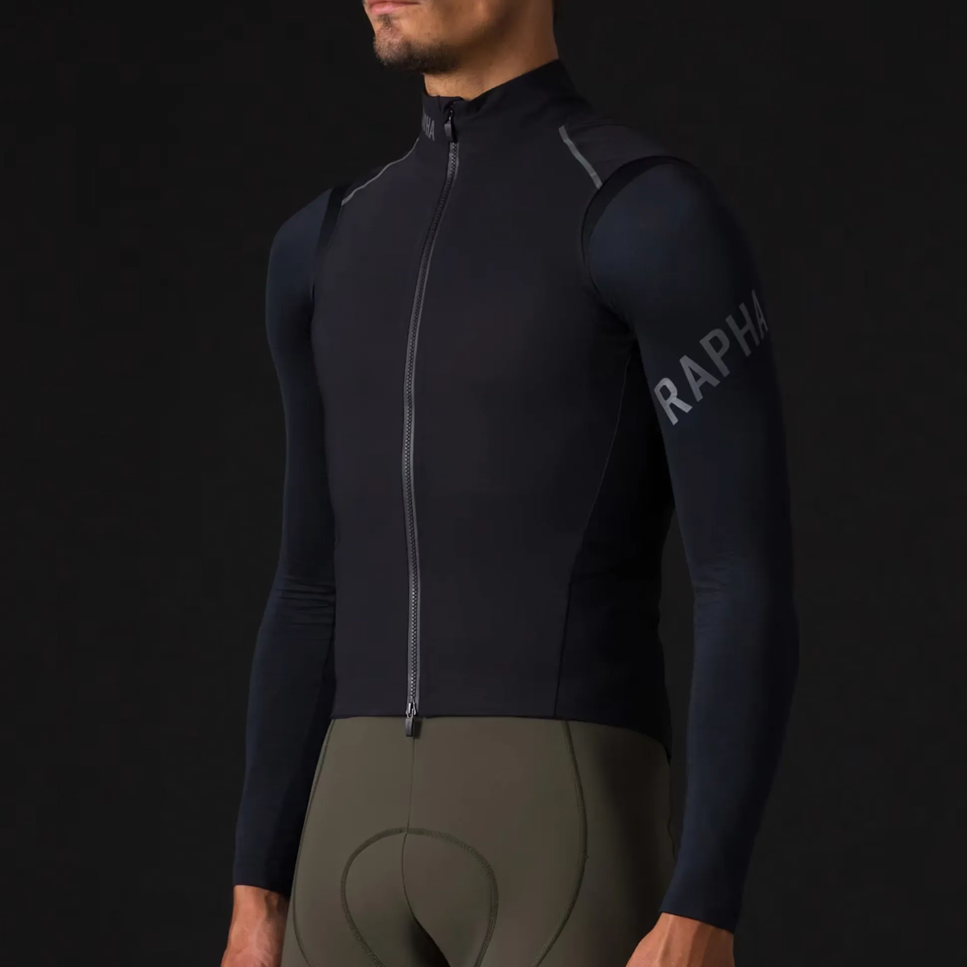 Gilet Rapha Pro Team Shadow - Nero