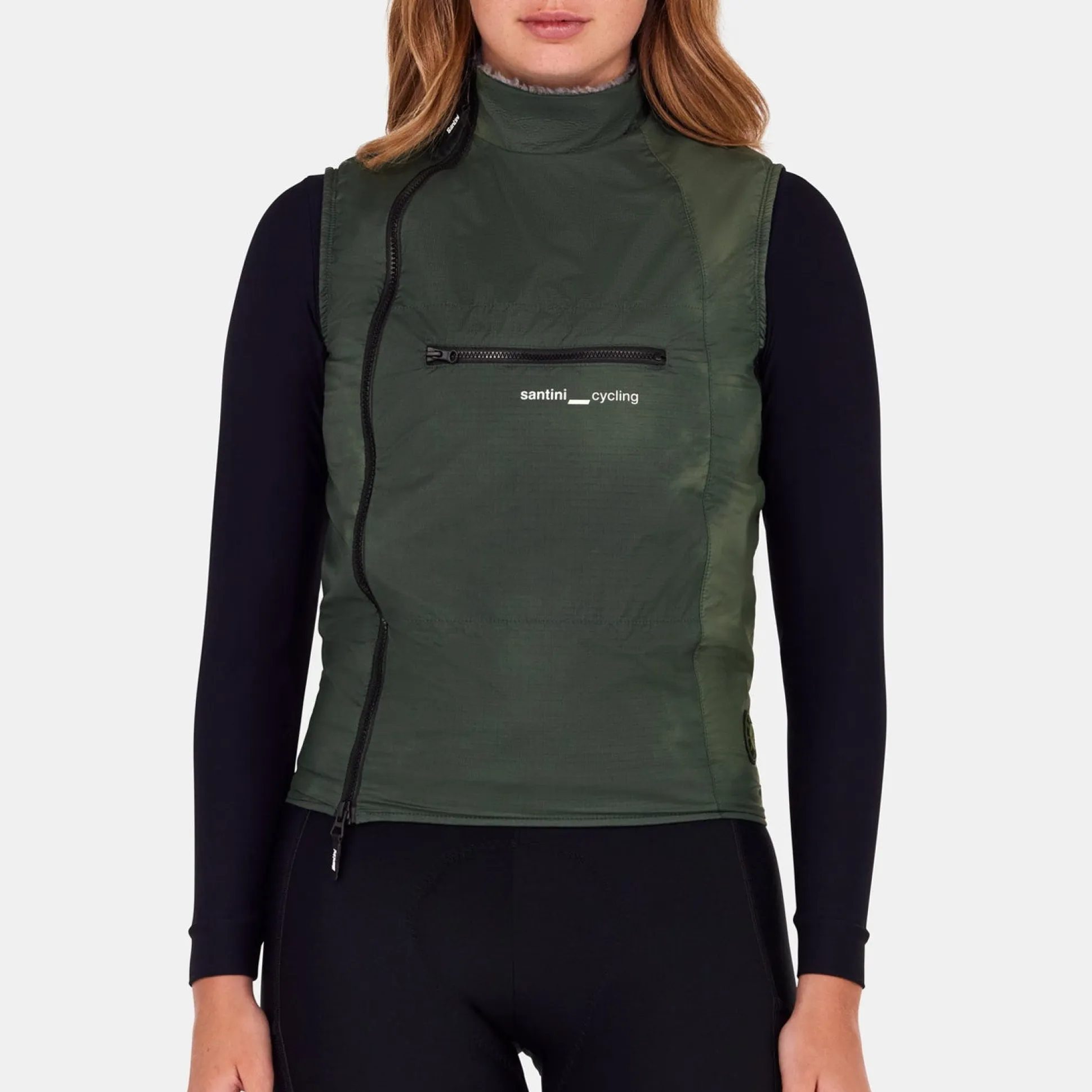 Gilet Santini Alpha Insulated - Verde