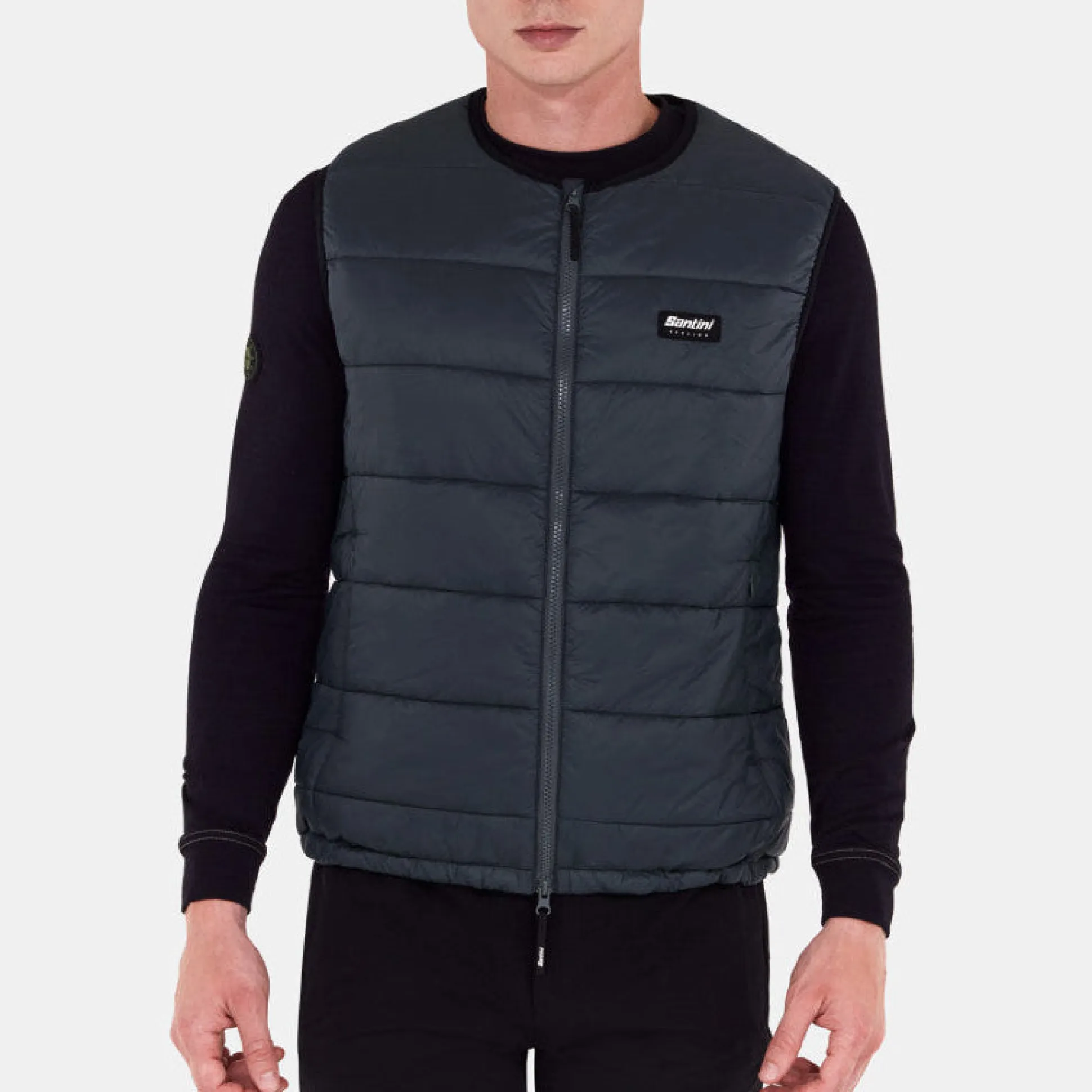 Gilet Santini Puff - Nero