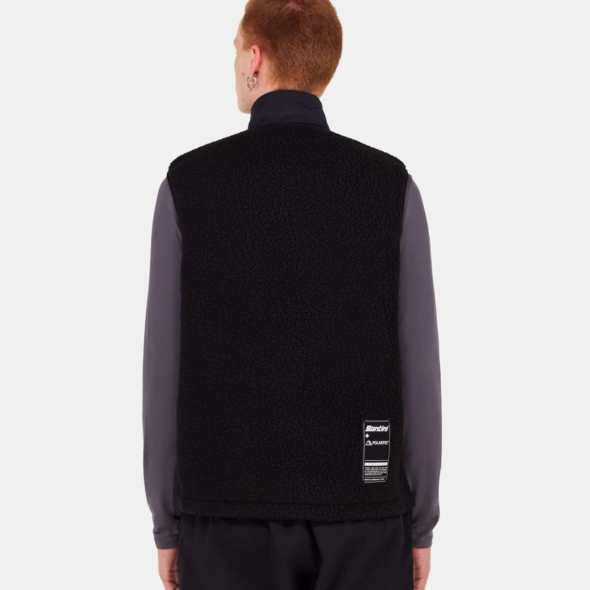 Gilet Santini Thermal Pro Fleece - Nero