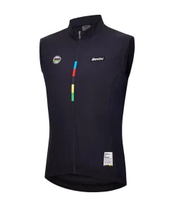Gilet Santini UCI World Champion - Nero