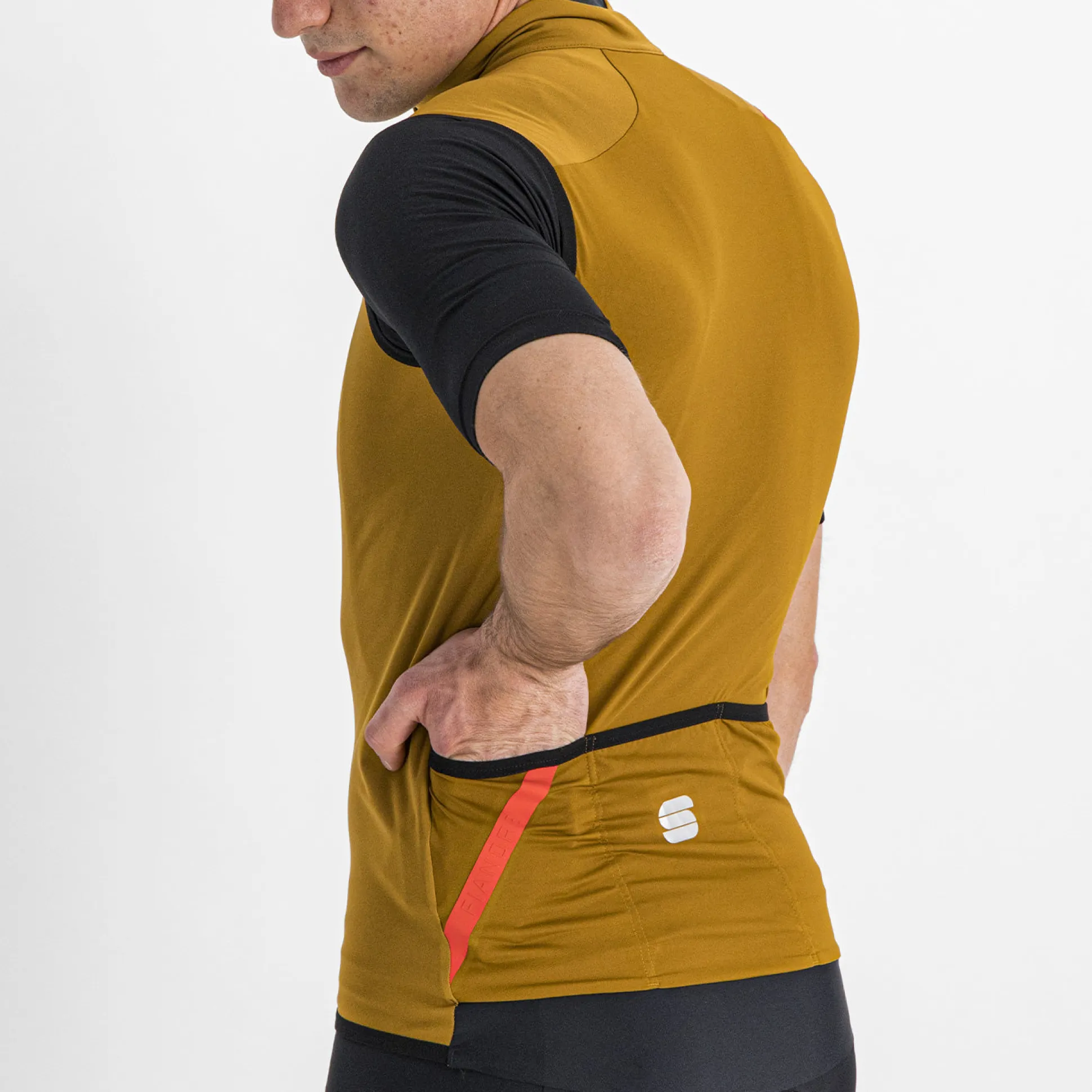 Gilet Sportful Fiandre Light Norain - Marrone