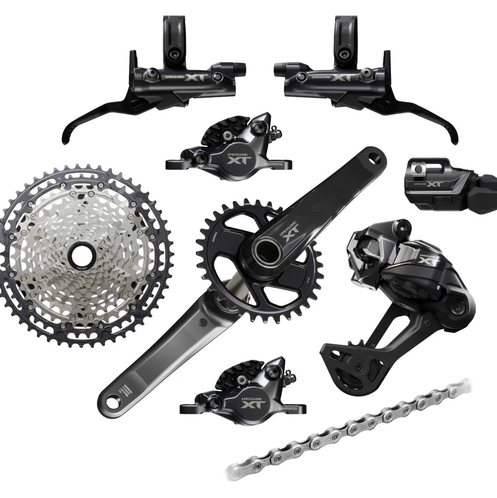 Gruppo Shimano DEORE XT M8200 Di2 12V 34T - 10/51 D