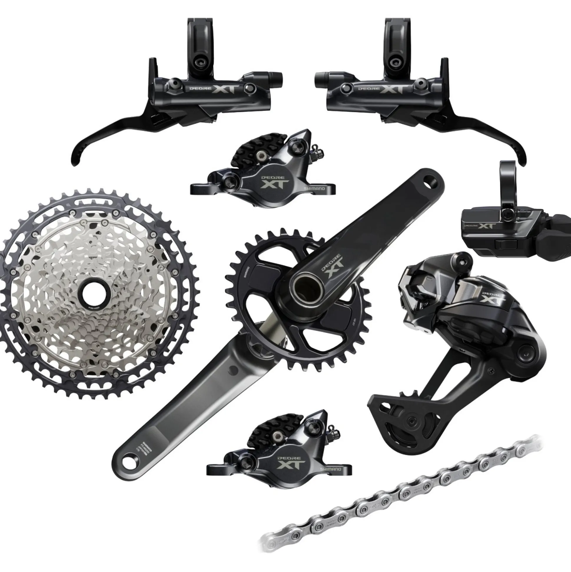 Gruppo Shimano DEORE XT M8200 Di2 12V 32T - 10/51 D