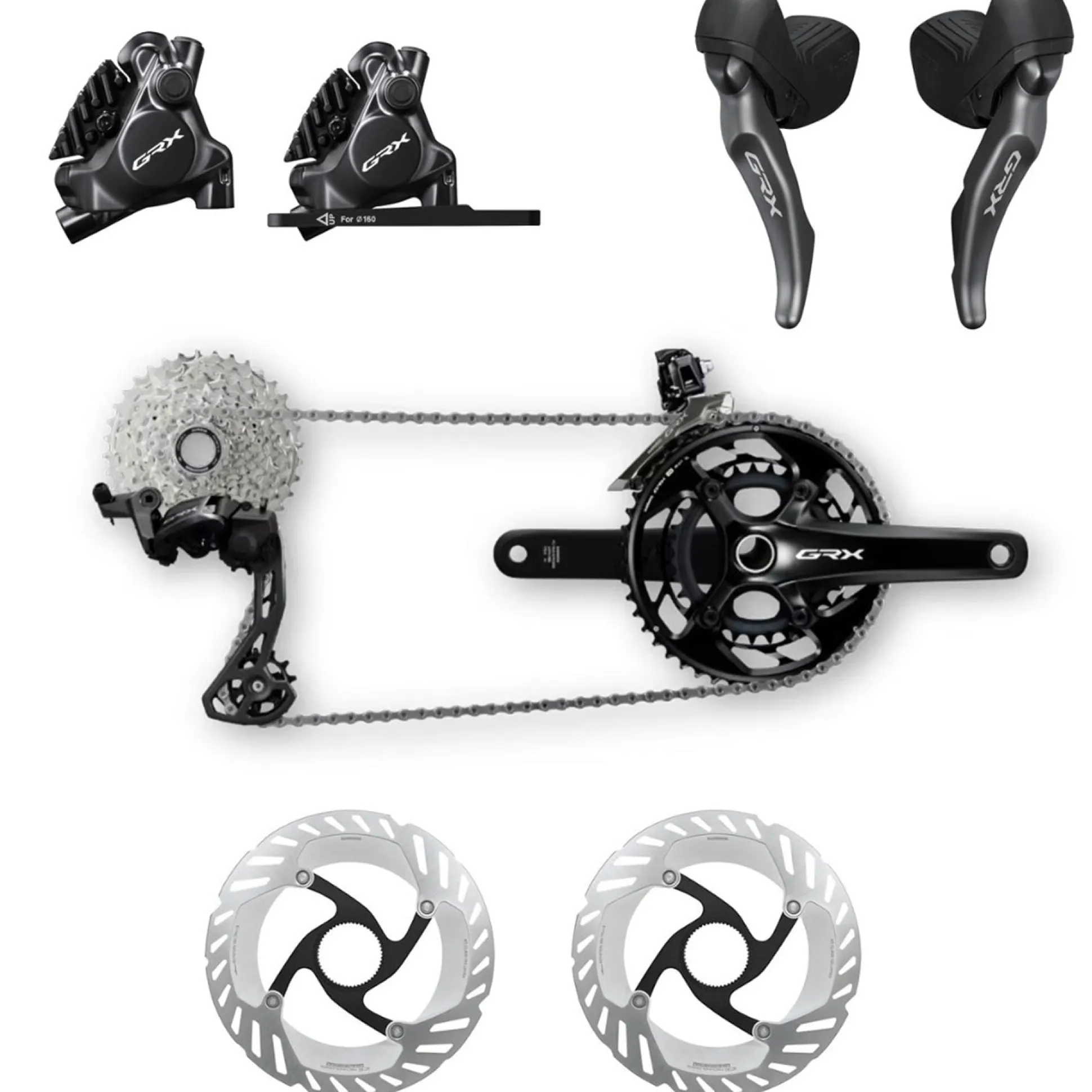 Gruppo Shimano GRX RX820 12V 11/34T - 48/31 D