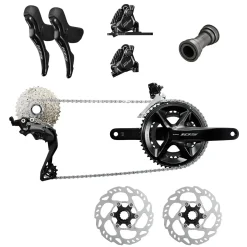 Gruppo Shimano 105 R7100 12V 11/34T - 52/36 D