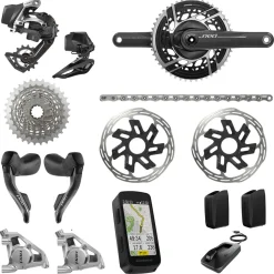 Gruppo SRAM RED AXS E1 Hammerhead 10/30T - 50/37D Power Meter