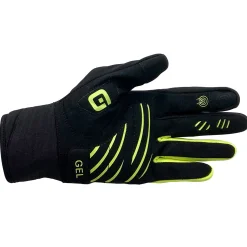 Guanti Ale Wind Protection - Nero giallo