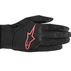Guanti Alpinestars Cascade Gore Windstopper - Nero rosso