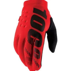 Guanti 100% Brisker - Rosso