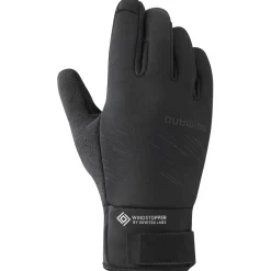 Guanti donna Shimano Windstopper Insulated - Nero