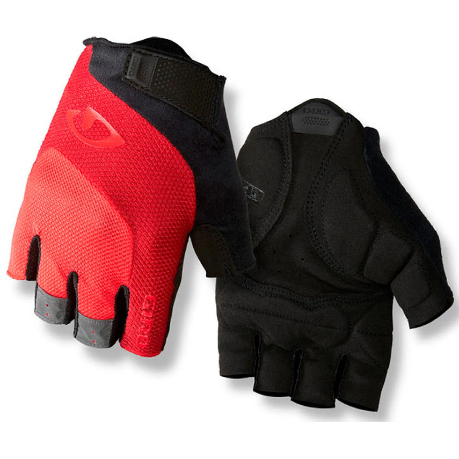 Guanti Giro Bravo Gel - Rosso nero