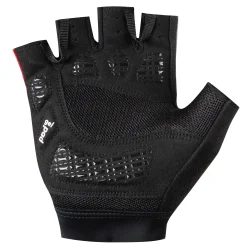 Guanti Jëuf Essential Solid corti - Nero rosso