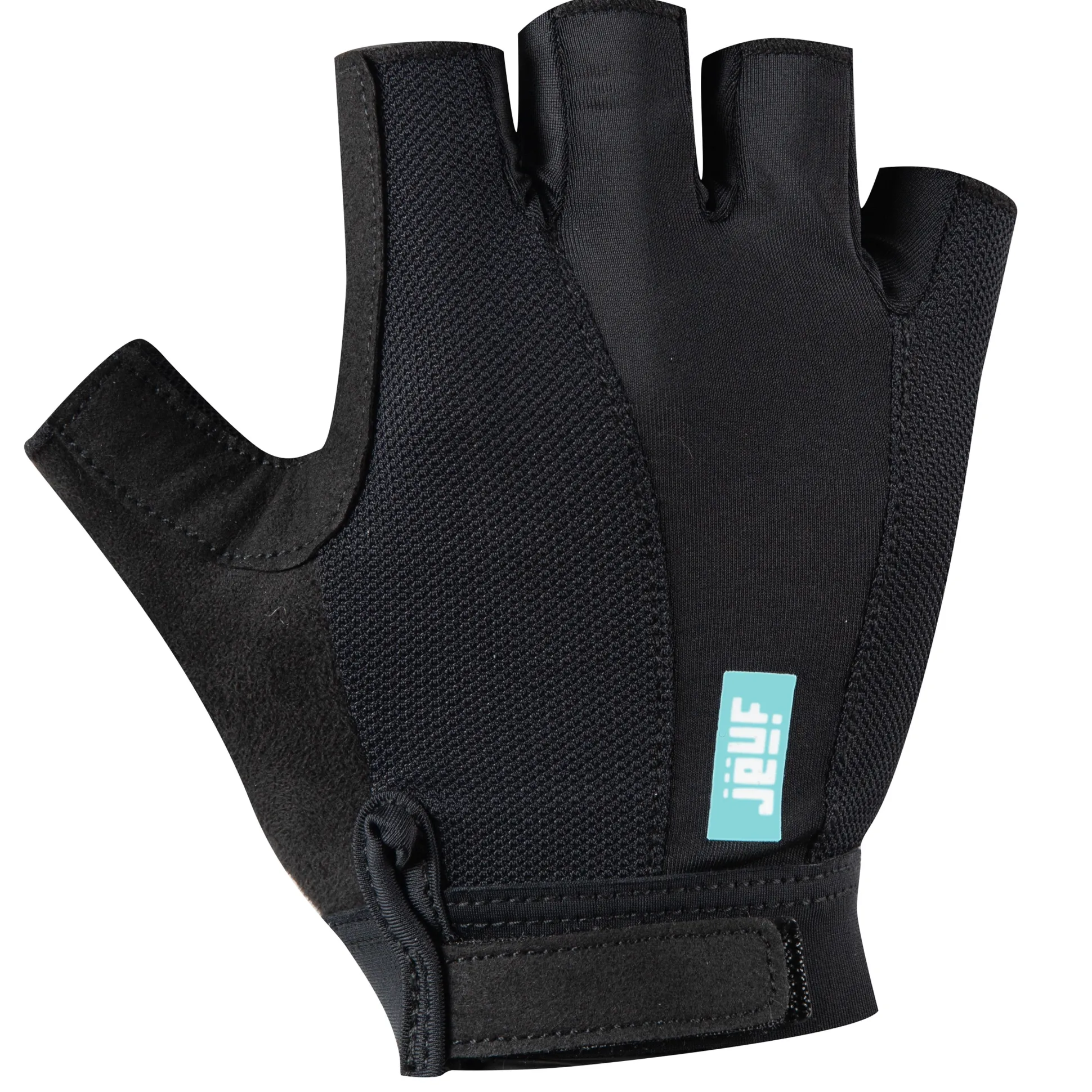 Guanti Jëuf Essential Solid corti - Nero