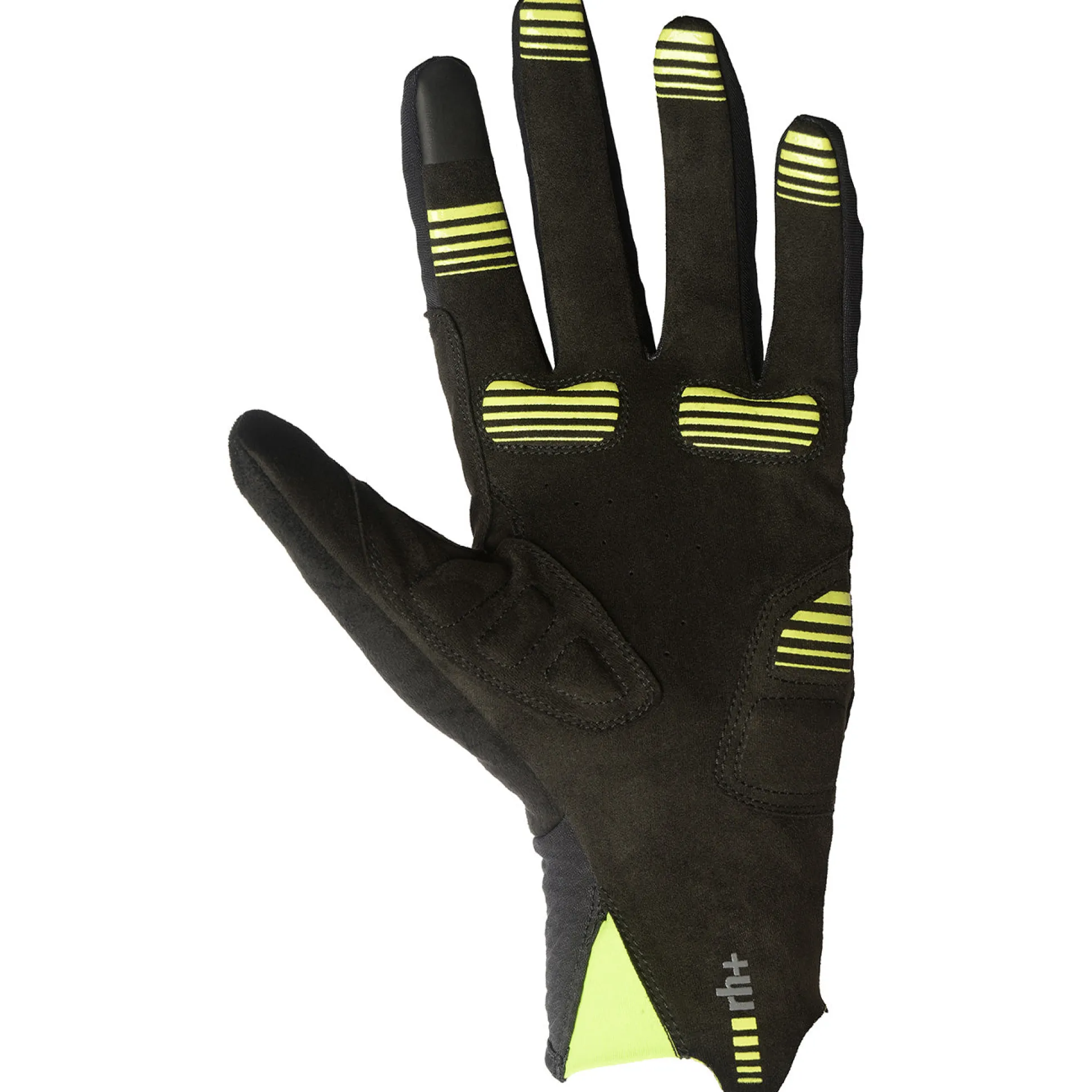 Guanti Rh+ All Track - Nero lime