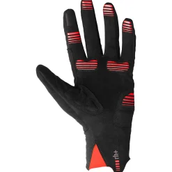 Guanti Rh+ All Track - Nero rosso