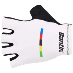 Guanti Santini UCI - Bianco