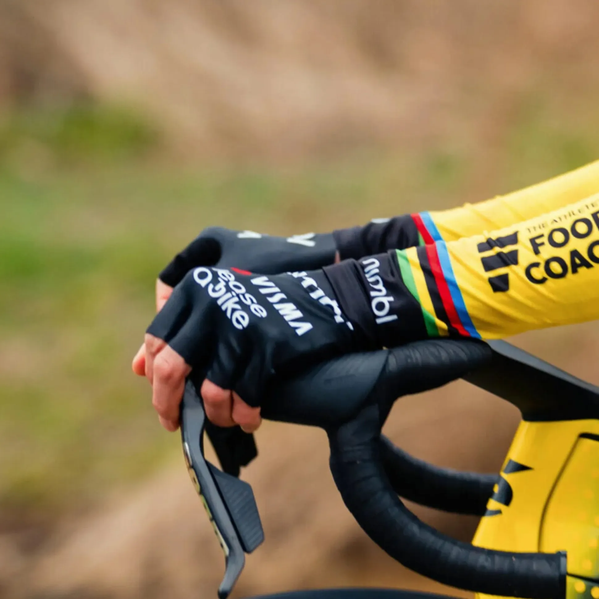 Guanti Team Visma Lease a bike 2026