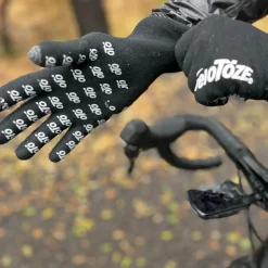 Guanti Velotoze Knitted Waterproof - Nero