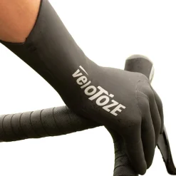 Guanti Velotoze Waterproof - Nero