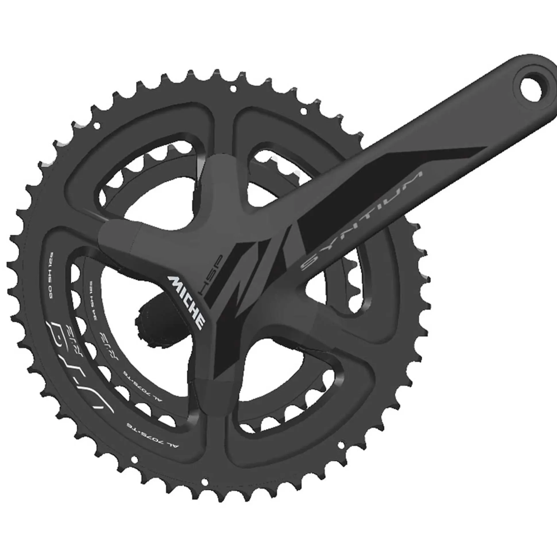Guarnitura Miche Syntium R12 HSP Evo Max - 50/34