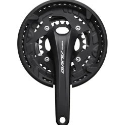Guarnitura Shimano Alivio 9V FC-T4060 175mm 44/32/22 - Nero