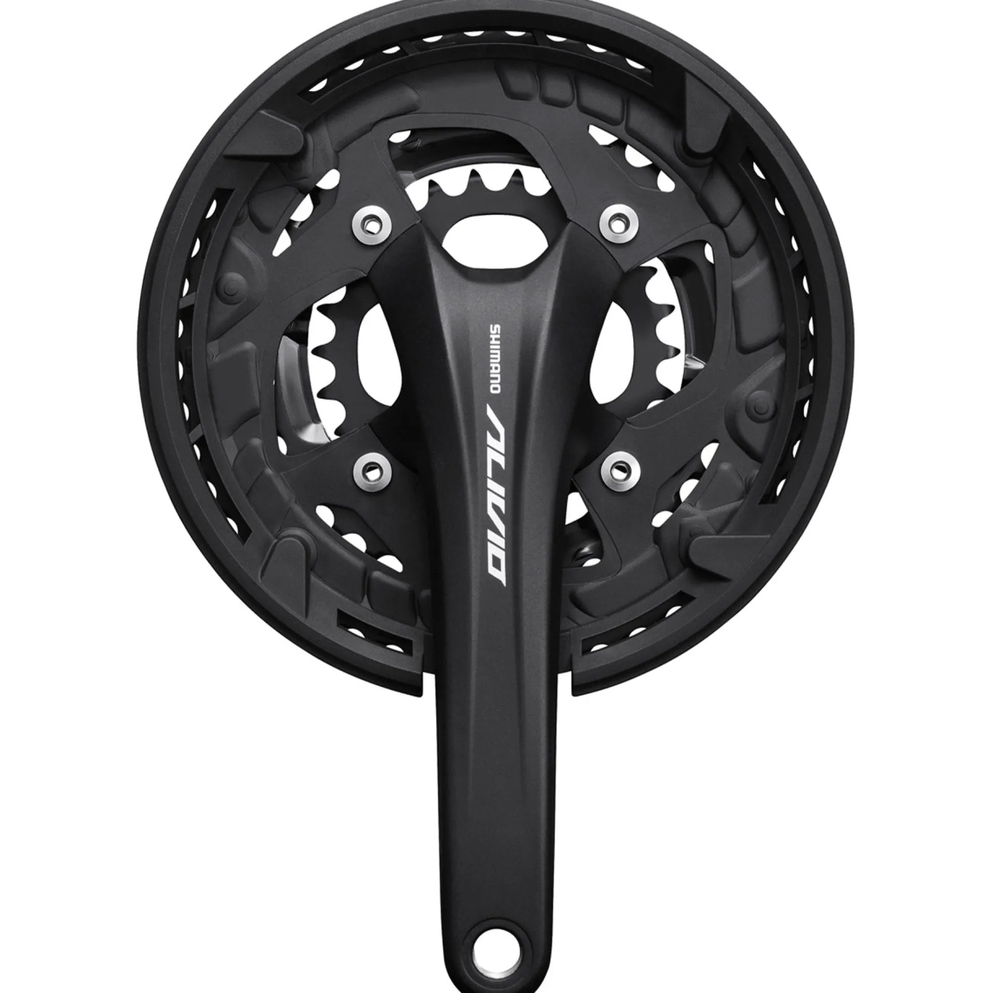 Guarnitura Shimano Alivio 9V FC-T4060 175mm 44/32/22 - Nero