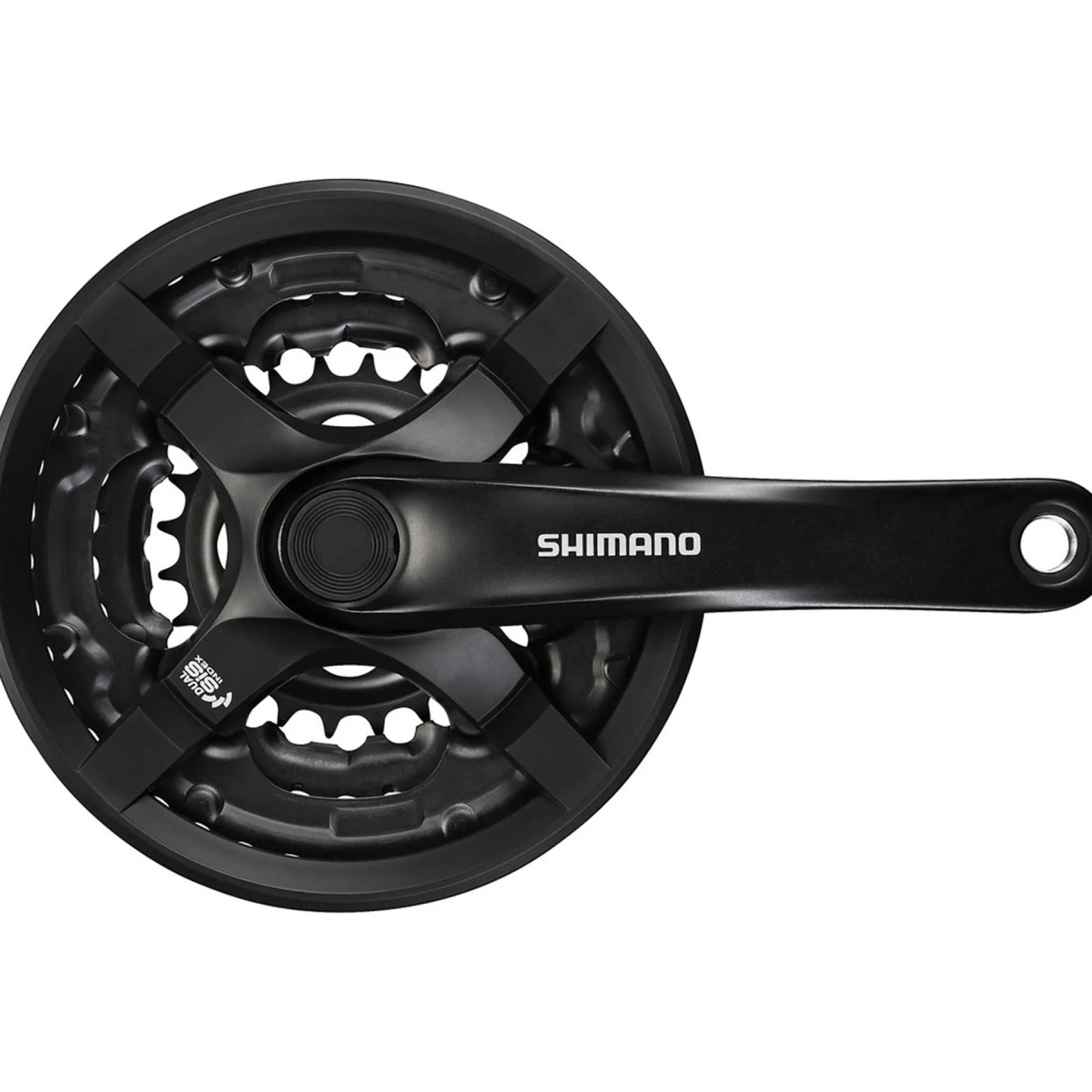 Guarnitura Shimano Tourney 6/7/8V FC-TY501 42/34/24 - Nero