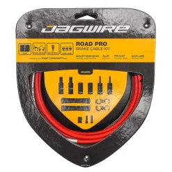 Kit Cavi Freno Jagwire Road Pro - Rosso