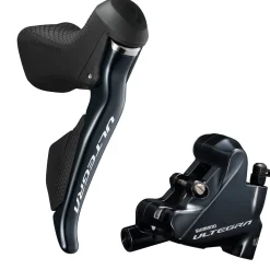 Kit freno a disco idraulico Shimano Ultegra Di2 ST-R8070 + BR-R8070 - Posteriore