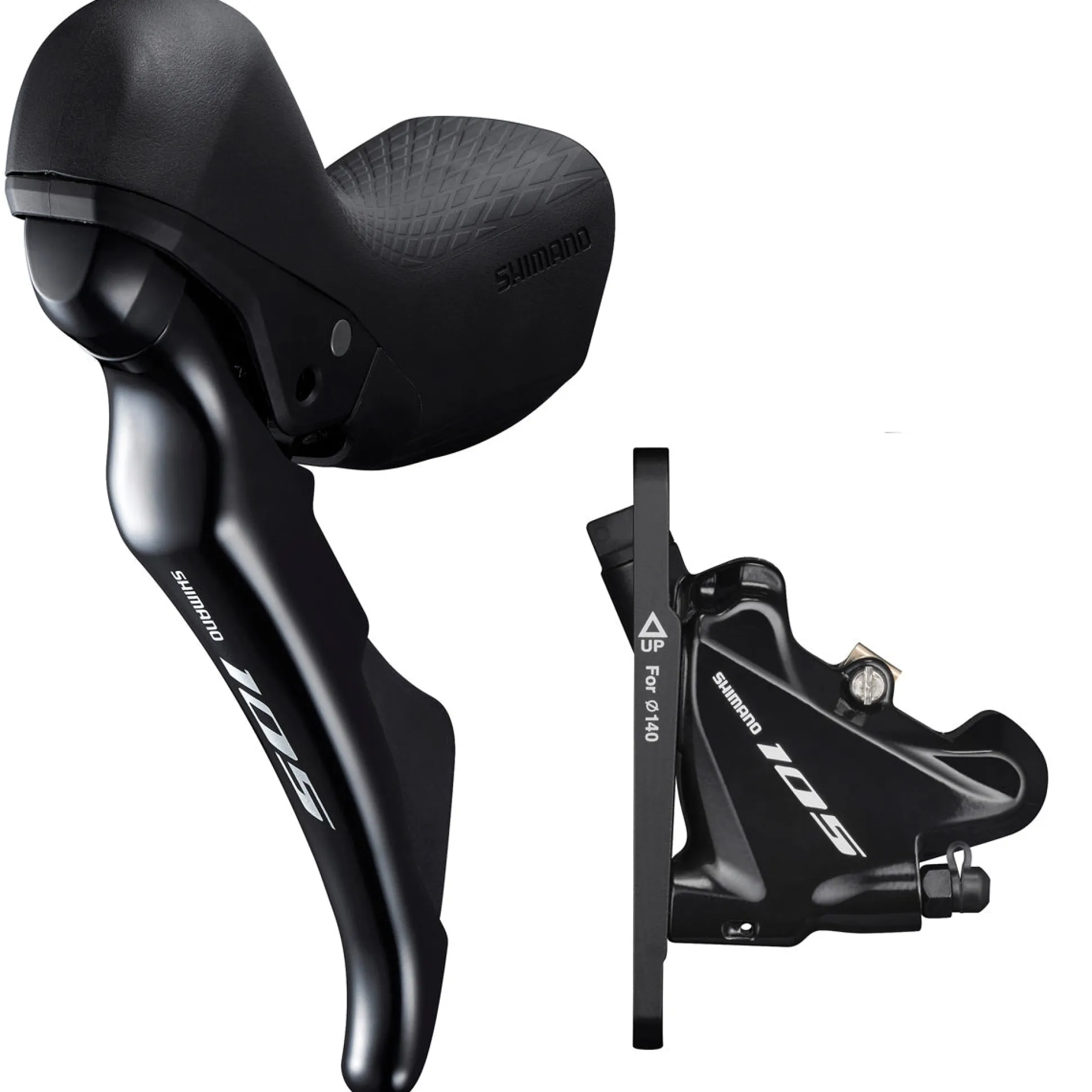 Kit freno a disco idraulico Shimano 105 R7020-R + BR-R7070-R - Posteriore