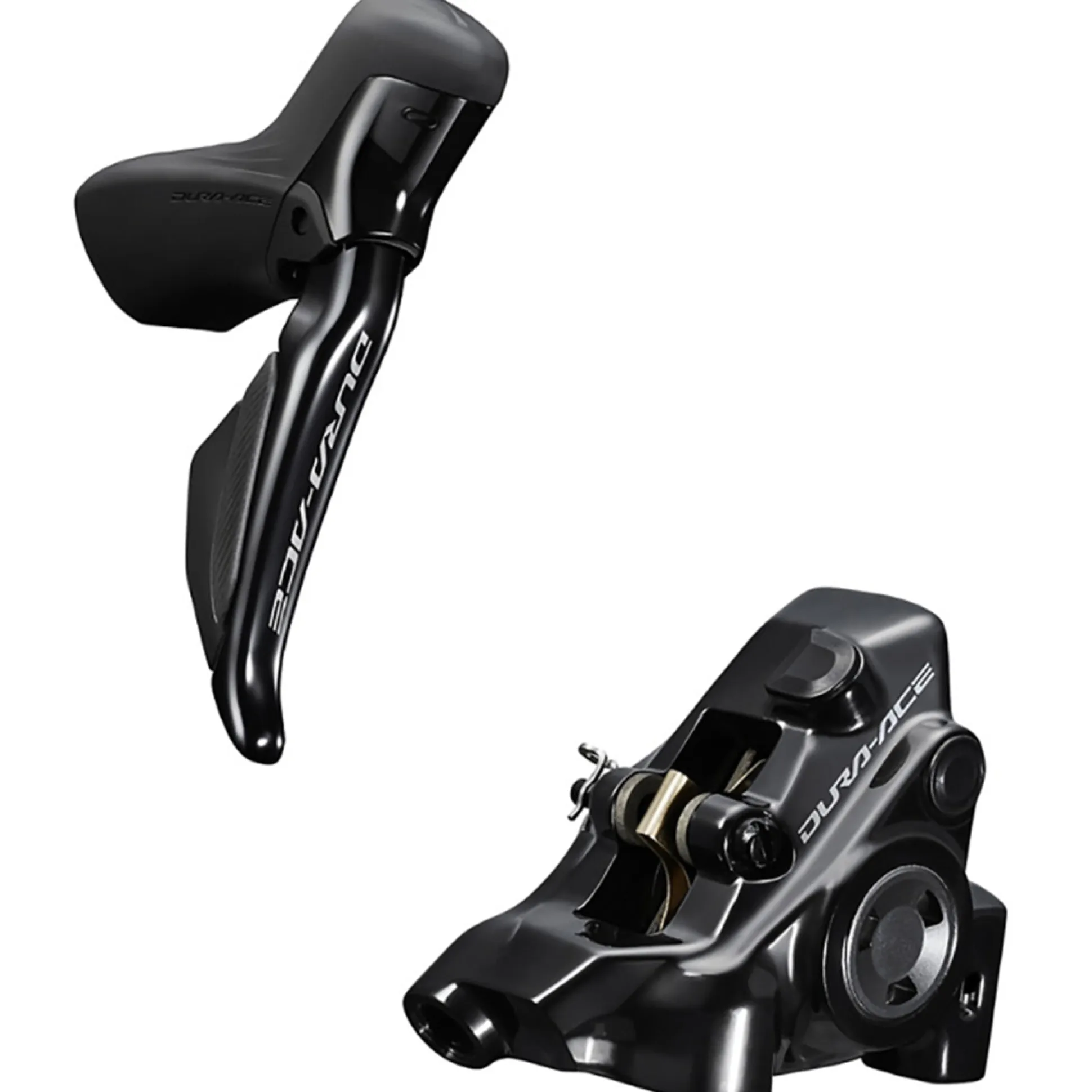 Kit freno a disco idraulico Shimano Dura-Ace ST-R9270-L + BR-R9270-F - Anteriore